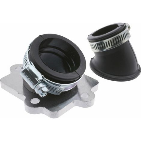 Motoforce Racing Ansaugkrümmer, 24 mm/32 mm Halterung, Minarelli horizontal
