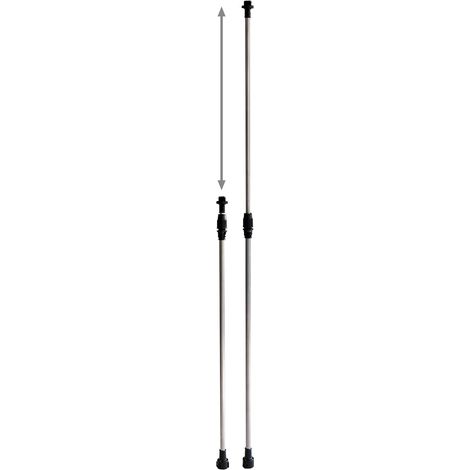 Vito – Lance d'arrosage télescopique 510mm à 910mm – Aluminium résistant à la corrosion – Pour pulvérisateur à batterie 16L