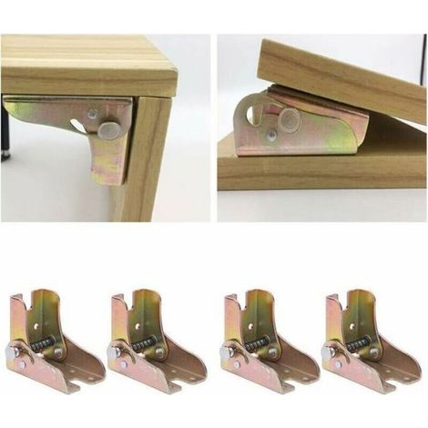 Pied Table Rabattable, Verrouiller Extension Table Lit Jambe, Chaud En Acier Laminé Canapé-Lit Plian Femeo (1/5)