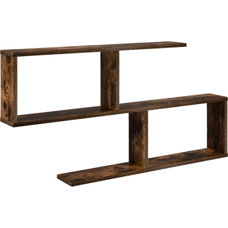 Scaffale da parete Rovere Fumo 100 x 12 x 50,5 cm vidaXL (1/5)