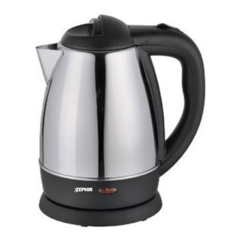 Zephir ZHC91 Wasserkocher 1,2 l 1400 W Schwarz, Edelstahl