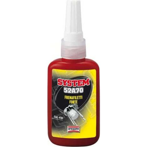Adhesivo freno de rosca Arexons 50 ml baja viscosidad alta resistencia