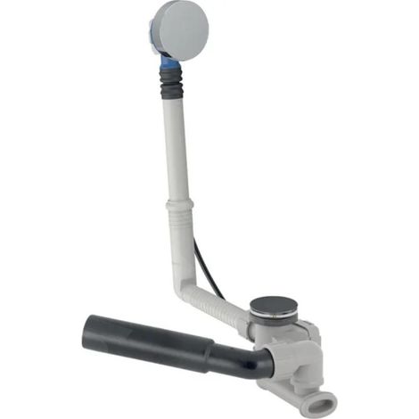 Geberit Accessoires - Garniture de vidage et de trop-plein pour baignoire, longueur 26 cm, chrome brillant 150.530.21.6 (1/3)