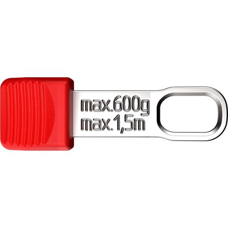 KNIPEX 00 62 10 TR Clip TetheredTool rosse (10 pezzi) 30 mm