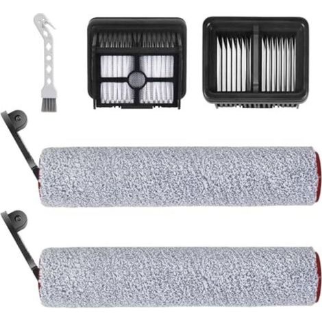 H12 Pro Kit Accessoires pour Dreame H12 Pro, H12 Dual Aspirateur Eau et Poussière - 2 Brosse Rotative + 2 Filtres + 1 Brosse de Nettoyage (1/5)
