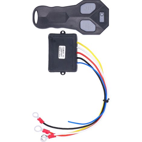 Télécommande sans fil 12 V pour treuil électrique Jeeps, SUV, VTT et véhicules tout-terrain (1/5)