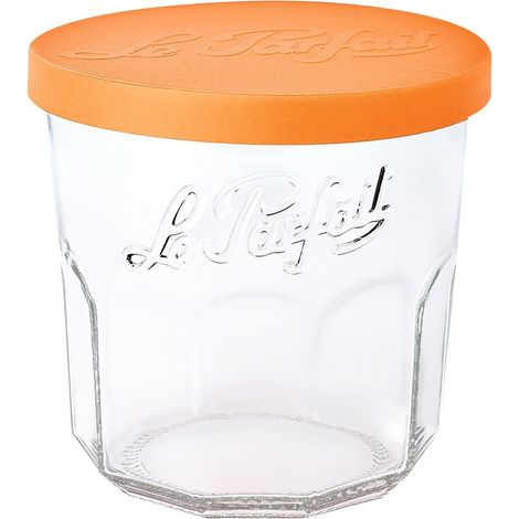 Konfitürenmacher 324 ml Deckel PP Orange - Packung 6 - Le Parfait