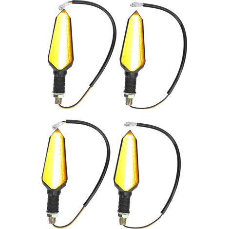 Clignotant Moto 12 LED 12V Sans Rayonnement Pièce de Rechange pour Modification de Motocyclette (1/5)