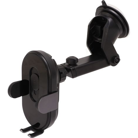 Chargeur Voiture Sans Fil 15W Support Téléphone Stable Noir pour iPhone 12 13 (1/5)