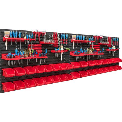 Tablero de herramientas de 230x78 cm, estante para taller o garaje. (1/5)