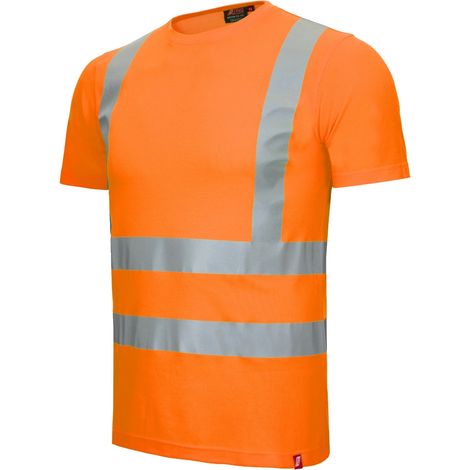 NITRAS MOTION TEX VIZ T-Shirt Kl. 2 Gr. 2XL hi-vis orange, 7008