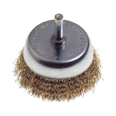POGGI 485.00 SPAZZOLA A TAZZA ACCIAIO G6 D 70 MM
