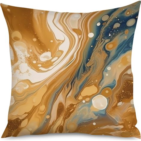 Housse de Coussin Décoratif Marbre Minimaliste (1/5)