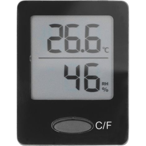 Mini thermomètre numérique LCD intérieur avec capteur d'humidité et température, hygromètre WKS‑50 (1/5)