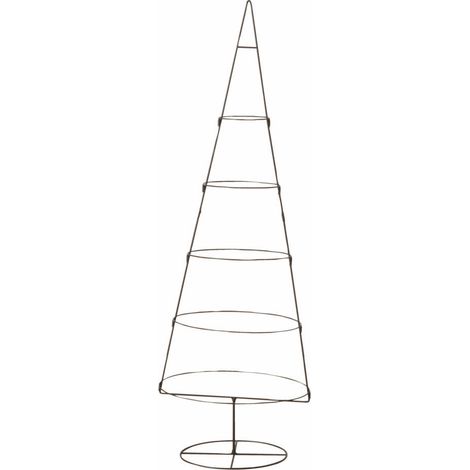 Deko Aufsteller Joyce - Höhe ca. 150 cm - Metall Tannenbaum zum Aufstellen