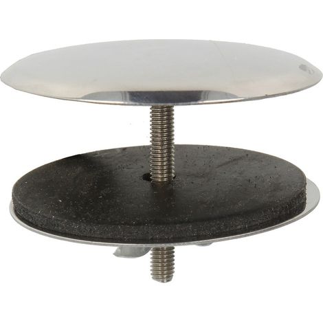 Bouchon pour vasque 61 mm diamètre , Niro poli