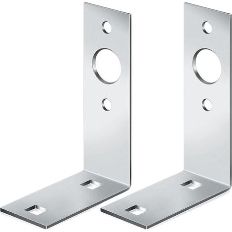 Anhänger-Rücklichthalterung  LED-Lichthalterung – 2-teilige L-förmige Metallhalterung für Anhänger, Wohnmobil, LKW, Boot, Fahrzeugzubehörtransport (1/5)