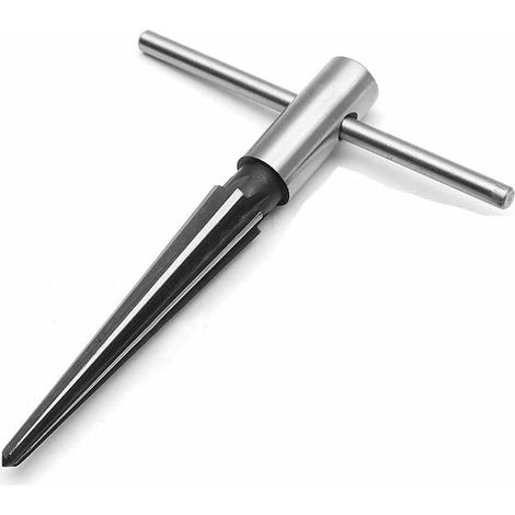 Alésoir Conique à la Main, 5-16mm Alésage Conique Trou de Chanfreinage Outil de Coupe à Tête Fraisée Outil de Coupe pour le Travail du Bois (5-16mm) (1/4)