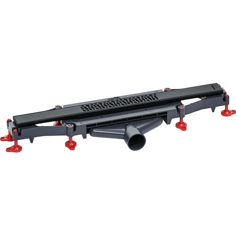 Caniveau de Douche So'Line Noir 50 cm (1/5)