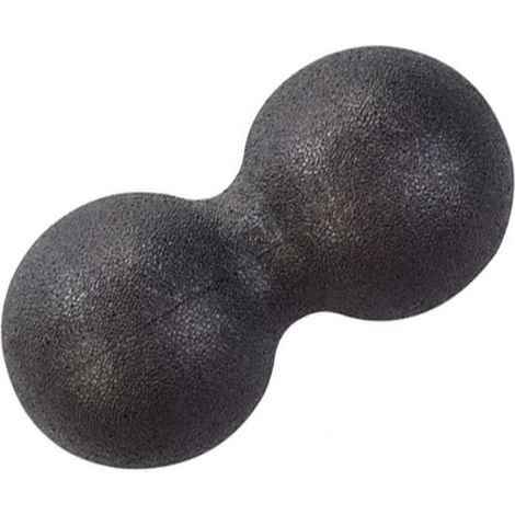 Balle de massage en EPP pour points d'acupuncture, 8 x 16 cm, noire (1/5)