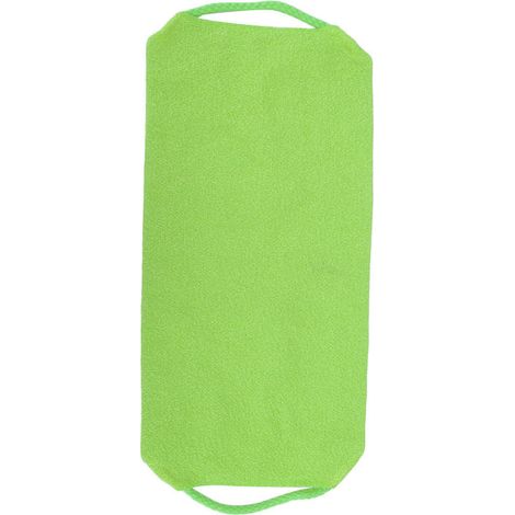 Gant de gommage élastique pour le corps, lavable en machine, idéal pour le massage sous la douche - Vert (1/5)