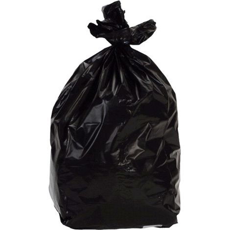Sac Poubelle 170L Noir 950x1200 mm - Lot de 4 Colis de 100 - Mediprotec Promosac