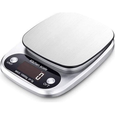 Balance Alimentaire Wlectronic Mini Balance électronique numérique en Acier Inoxydable Pesage Portable Cuisine Haute précision 0,1 g Cuisson Domestique (Taille : 10 kg/1 g)