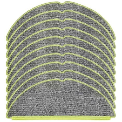 NALOOKAMIC Lot de 10 lingettes de rechange pour aspirateur compacteur de poussière iRobot Roomba 205 lingettes en microfibre lavables et réutilisables. (1/4)