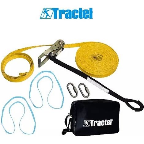 TRACTEL LINEA DI VITA TEMPORANEA TEMPO 2 KIT PER 2 PERSONE 206018
