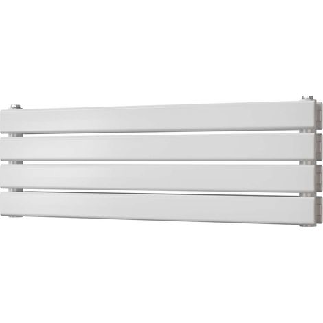 Typhoon Axis - White Horizontal Radiator H272mm x W800mm Double Panel