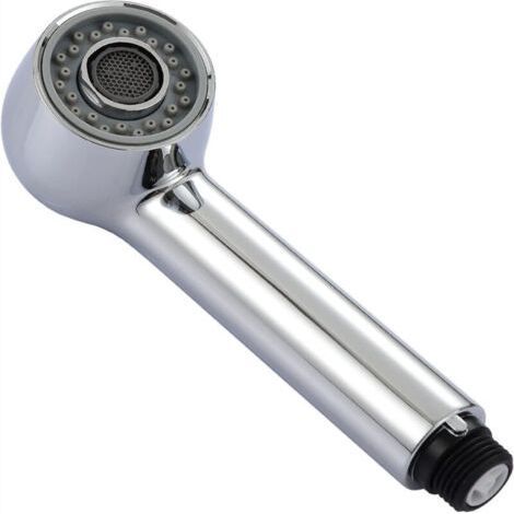 Chrome multi-jet faucet spray, rinse head for sink and dishwasher (1/5)