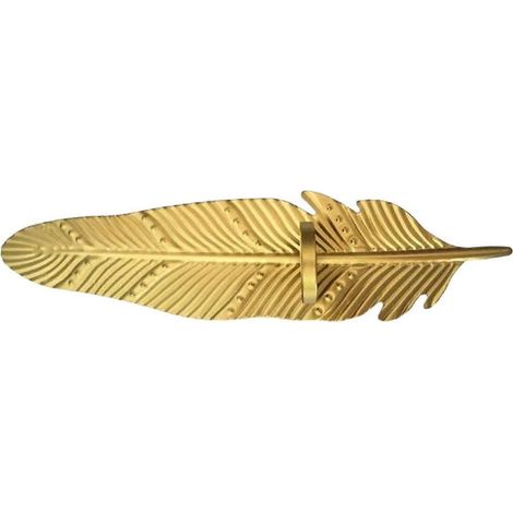 Applique murale Feuilles d'or avec porte-bougie - Porte-bougie chauffe-plat en fer forgé pour la décoration de la chambre, du salon ou du porche (1/5)