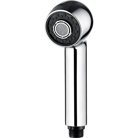 Douchette Evier 2 Jets (Jet et Douche) Robinet Cuisine Douchette Économie D'eau, Connexion 1/2 Universelle, Remplacement, pour Mitigeur, Chromé (1/5)