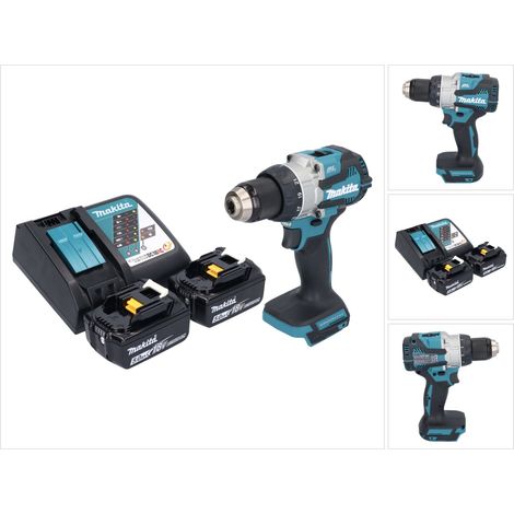 Trapano avvitatore a batteria Makita DDF 489 RT 18 V 73 Nm brushless + 2x batteria ricaricabile 5,0 Ah + caricatore