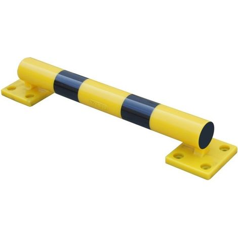 [JAMAIS UTILISE] Butée de Protection pour Parking VISO Longueur 800mm Noir et Jaune - TPX800NJ (1/2)