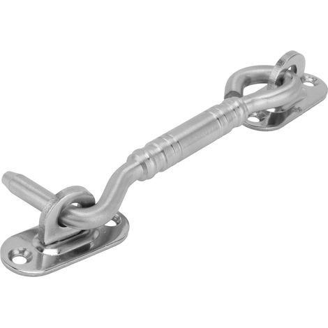 Ensemble de 201 verrous de porte, boulons en acier inoxydable et ferrures de verrouillage pour portails, portes coulissantes et portes de grange. (1/5)