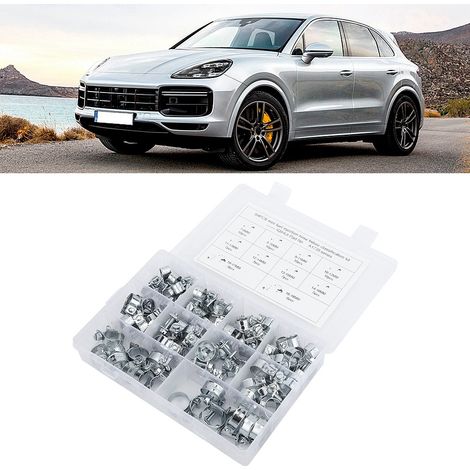 84 colliers de serrage galvanisés pour tuyaux de carburant (essence et diesel) (1/5)