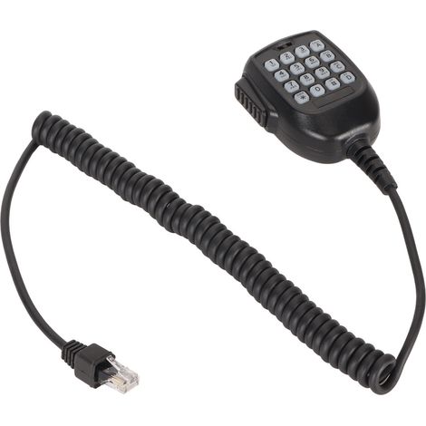 Microphone à main bidirectionnel universel avec bouton pour talkie-walkie KENWOOD (1/5)