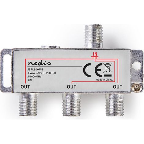 Nedis f verteiler 2 fach sspl300me (1/5)
