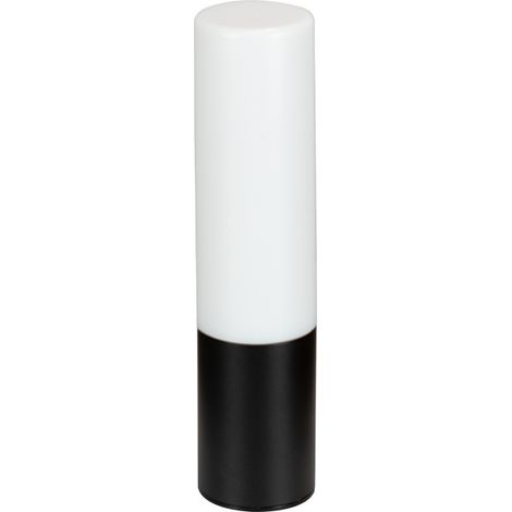 Lampe de table de bar rechargeable à LED, lampe de table décorative pour KTV, hôtel, café, petite veilleuse cylindrique en métal, motif personnalisable à changement de couleur coloré (1/5)