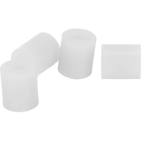 4 pièces supports de montage 16mm pour lit chauffant Ender 5 Plus, accessoires anti-vibration imprimante 3D, couleur blanc (1/4)