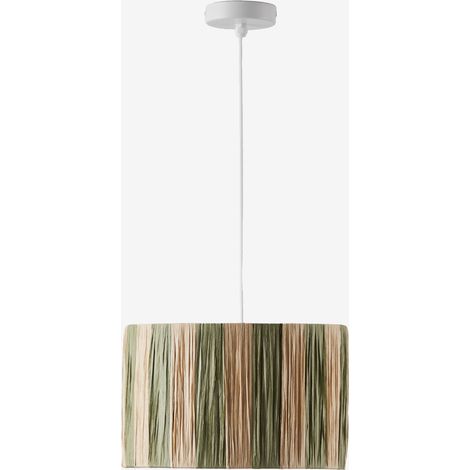 SKLUM Deckenleuchte Ø30 cm aus geflochtenem Marsali-Papier Weiss                                  
