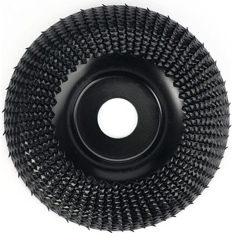 Disque Bois Meuleuse 125 mm Metal, Disque Abrasif 125mm, Disques de Meulage Bois en Carbure, Disque de Sculpture sur Bois, pour le Meulage Grossier des Matériaux, Sculpture Bois Tronconner (1/5)