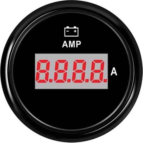 2 Zoll (52 mm) Universal-Amperemeter für Auto/Boot/LKW/ATV/Amperemeter (Farbe: BN 80A)