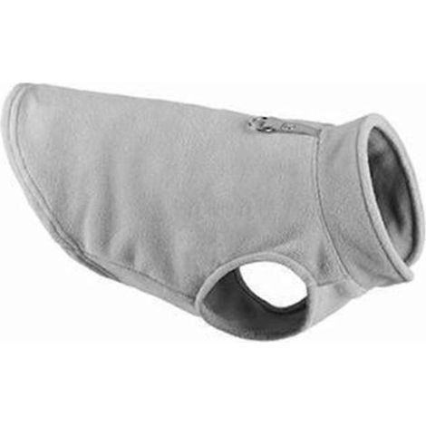 Kleiner warmer Winterpullover für Hunde, Strickkleidung für Hunde mit hohem Kragen, XL grau, bequem und weich.