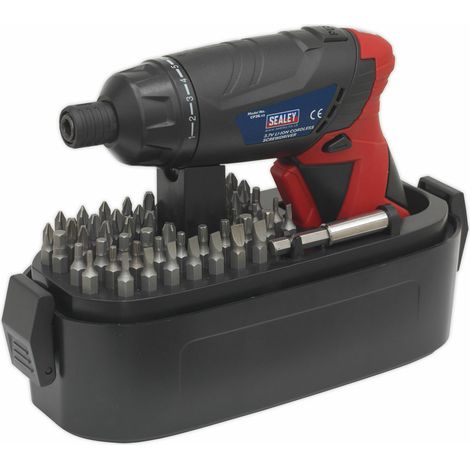 Sealey Cordless Screwdriver Set 53pc 3.6V Lithium-ion CP36S (1/5)