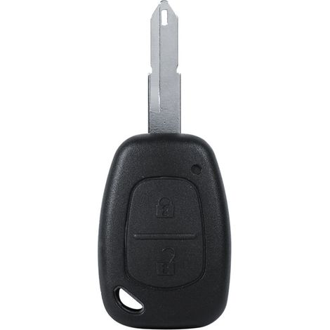 Coque de Télécommande Renault 2 Boutons avec Lame Vierge Non Coupée (1/5)