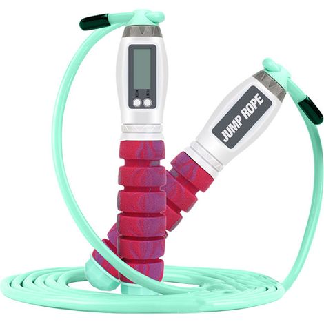 Entraînement à la corde à sauter avec comptage des calories, pour adultes et enfants, pour le fitness et l'entraînement. (1/5)