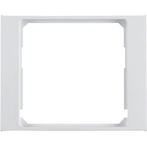 HAGER K1  CADRE INTERMÉDIAIRE POUR PLAQUE BERKER BLANC POLAIRE