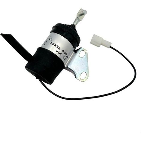 [JAMAIS UTILISÉ]Remplacement de l'électrovanne de coupure de carburant 16851-60014 pour Kubota BX2230D, RTV900R, RTV900T, B7410D, BX1500D, BX1800D (1/5)